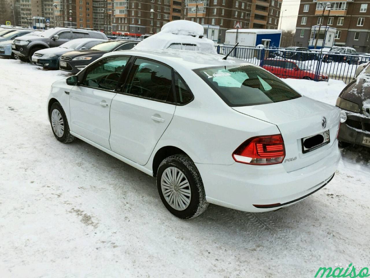 Volkswagen Polo 1.6 МТ, 2016, седан в Санкт-Петербурге. Фото 3